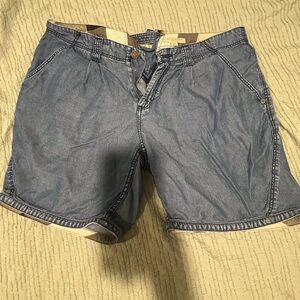 Burberry Denim Blue Jean Shorts